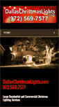 Mobile Screenshot of dallasxmaslights.com
